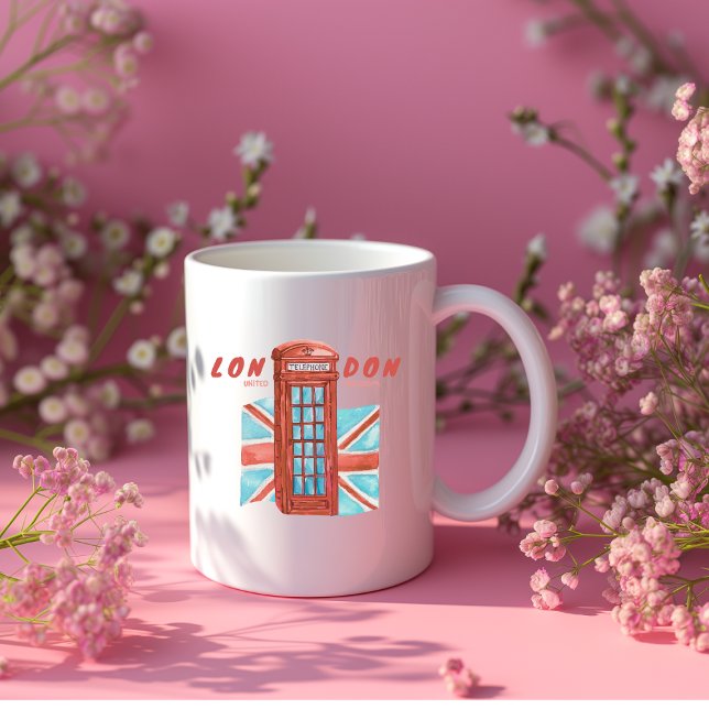 London Phonebooth Jumbo Mugg (Skapare uppladdad)