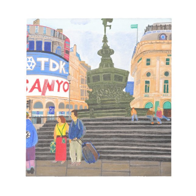 London, Piccadilly Circus Anteckningsblock (Framsida)