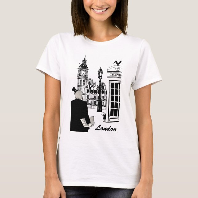 London plats tee shirt (Framsida)