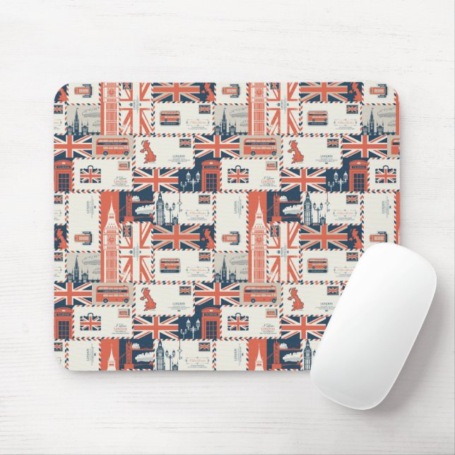 London Post Mousepad Musmatta (Med mus)