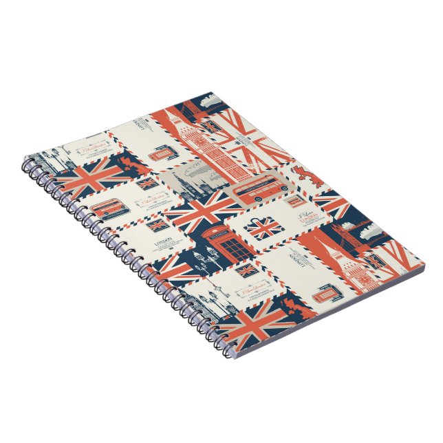 London Post Photo Notebook Anteckningsbok (Högra Sidan)