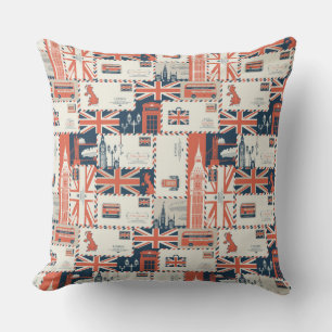 London Post Pillow Kudde