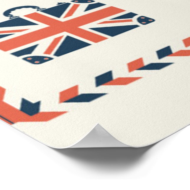 London Post Poster (Hörn)