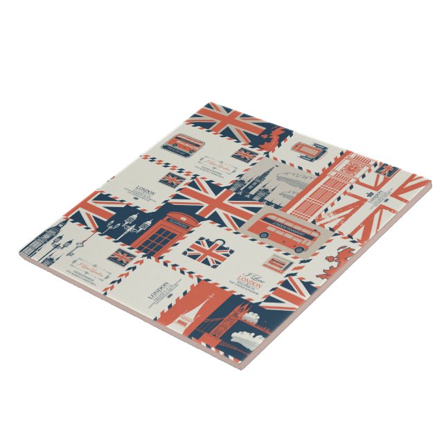 London Post Tile Kakelplatta (Sidan)