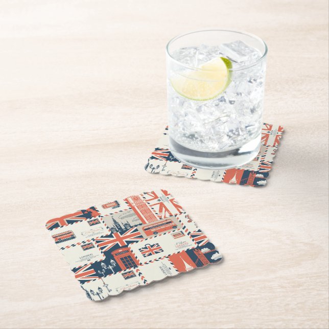 London Post Underläggs Underlägg Papper (Insitu)