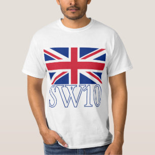 London Postcode SW10 med den fackliga jacken Tee Shirt