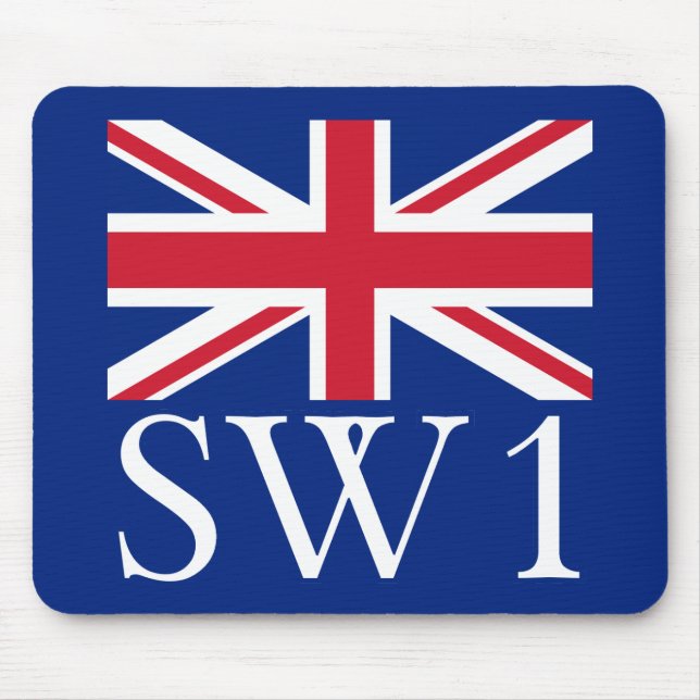 London Postcode SW1 med den fackliga jacken Musmatta (Framsidan)