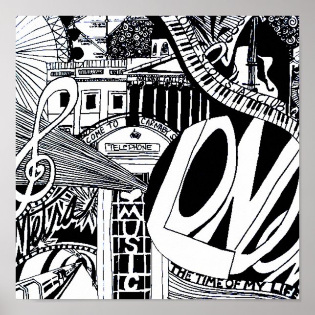 London Poster (Framsidan)