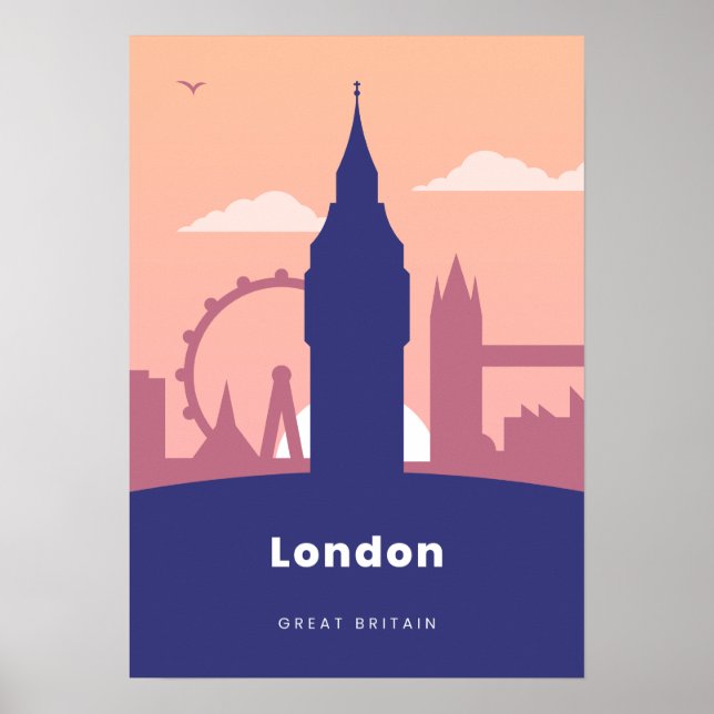 London Poster (Framsidan)
