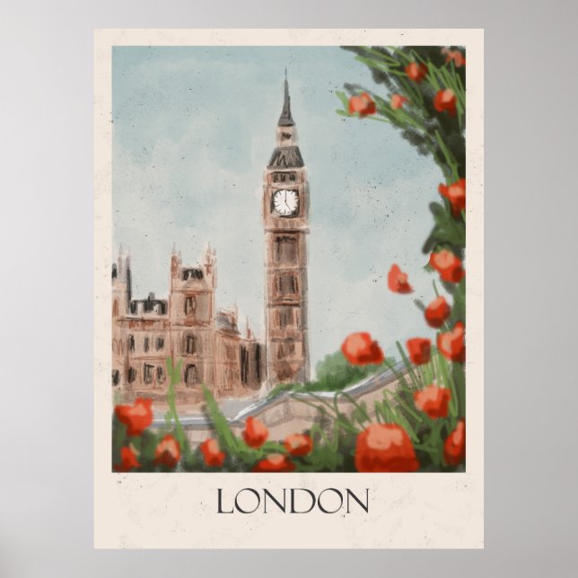 London Poster (Framsidan)
