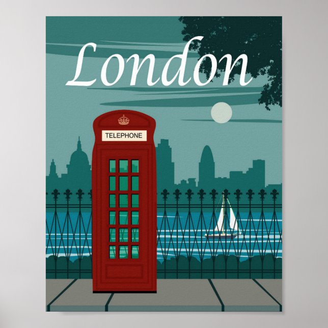 London Poster (Framsidan)