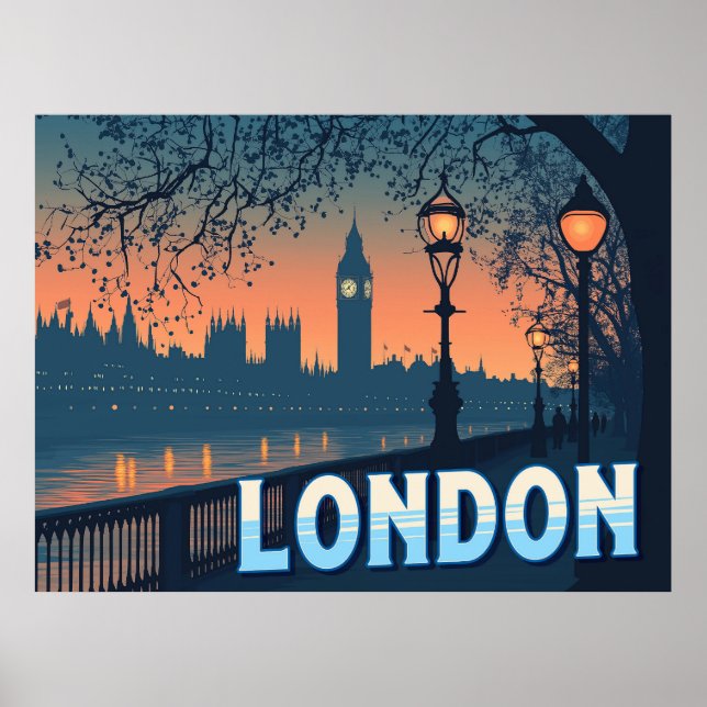 London Poster (Framsidan)