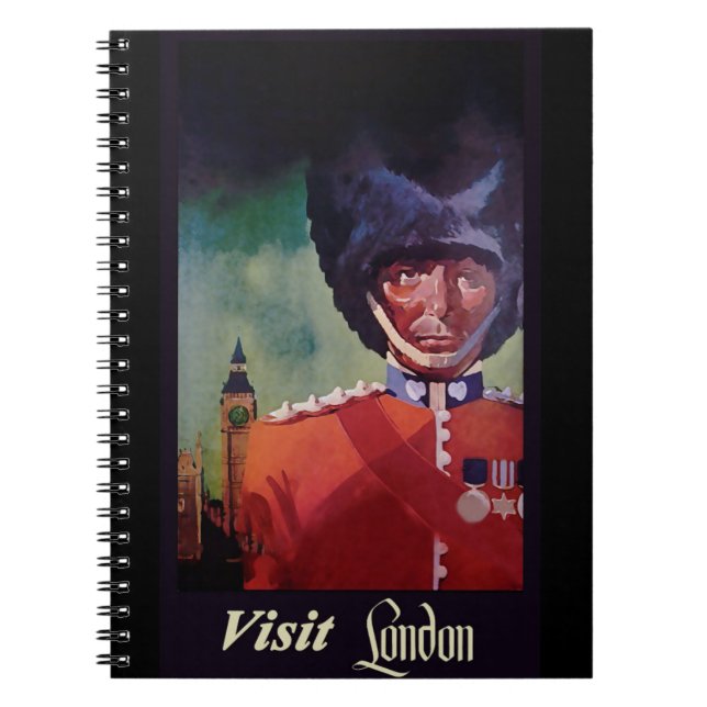London Poster anteckningsbok (Framsidan)