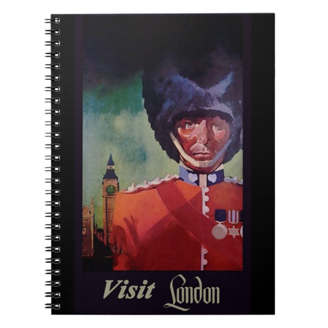 London Poster anteckningsbok (Framsidan)
