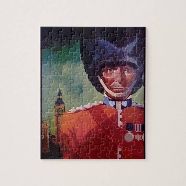 London Poster Jigszawa Puzzle Pussel (Vertikal)