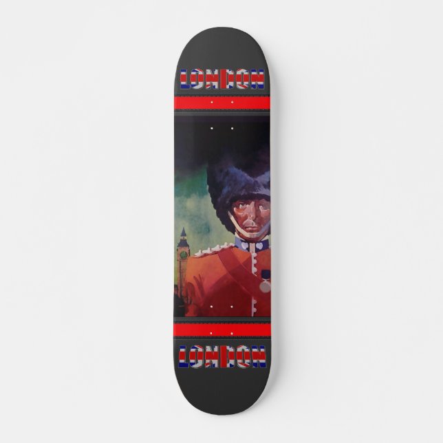 London Poster Skateboard (Framsida)