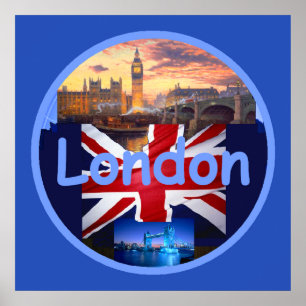 LONDON POSTER utskrift