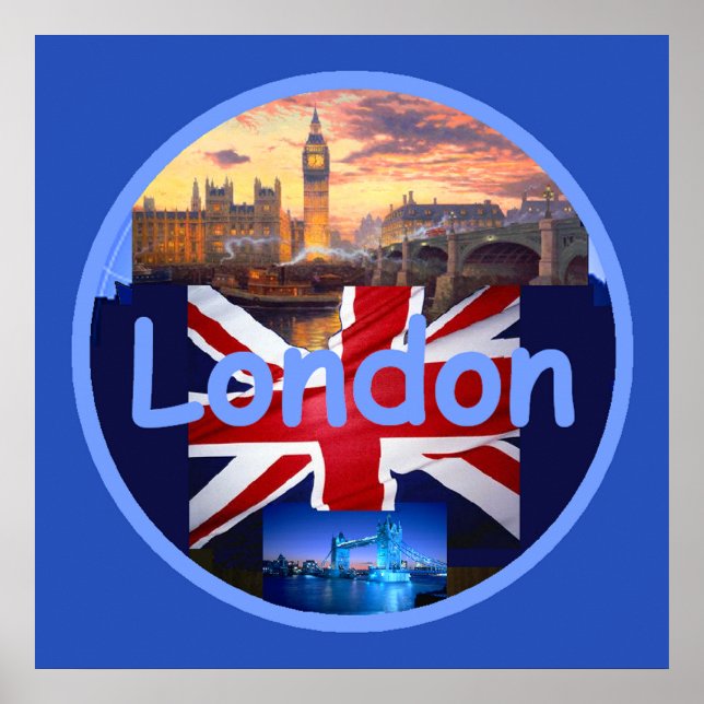 LONDON POSTER utskrift (Framsidan)