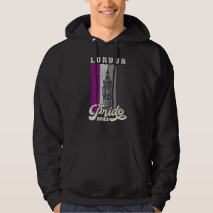 London Pride 2023, Big Ben, ASexual Pride Flagga P Hoodie