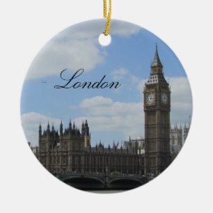 London prydnad julgransprydnad keramik