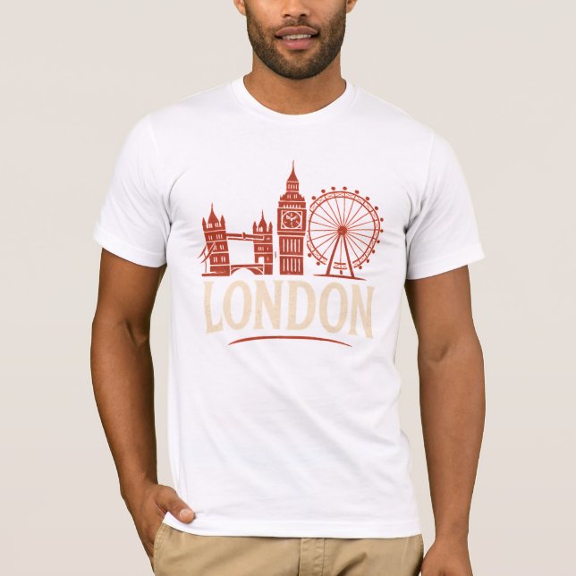 London Pulse T Shirt (Framsida)