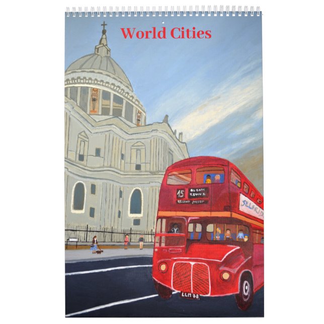 London Red Bus Calendar  Kalender (Omslag)