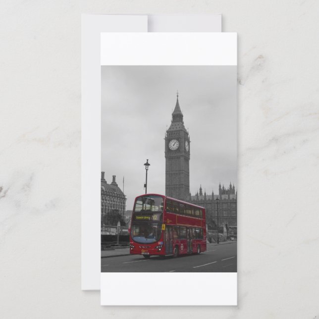 London Red buss (Framsida)