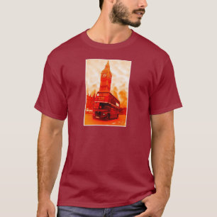 London Red Buss och Big Ben T-shirt