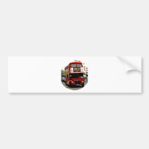 London Red Buss Routemaster Buss Bildekal