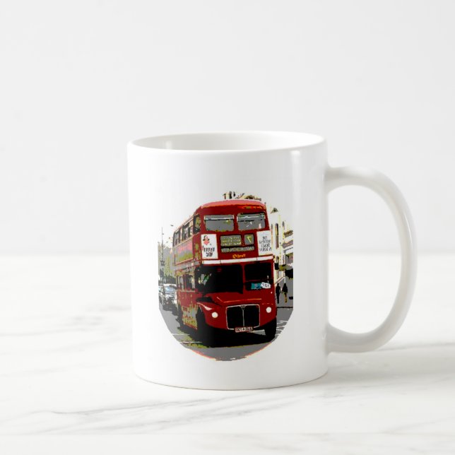 London Red Buss Routemaster Buss Kaffemugg (Höger)