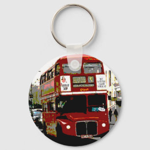 London Red Buss Routemaster Buss Nyckelring