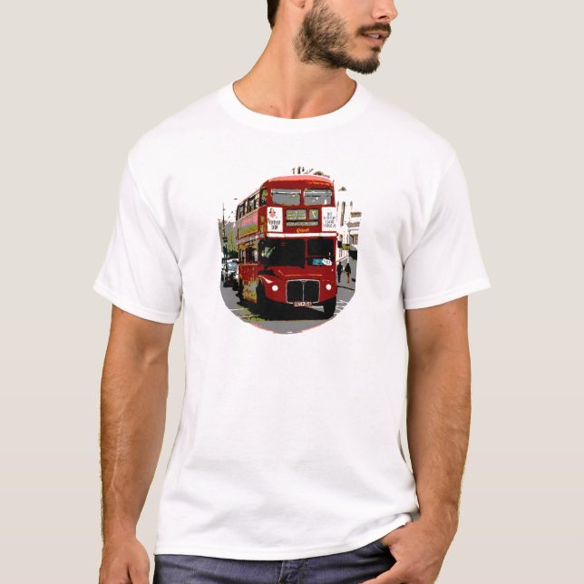 London Red Buss Routemaster Buss Tee (Framsida)