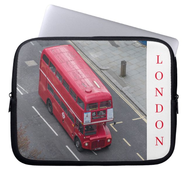 London Red buss view fodral (Framsidan)