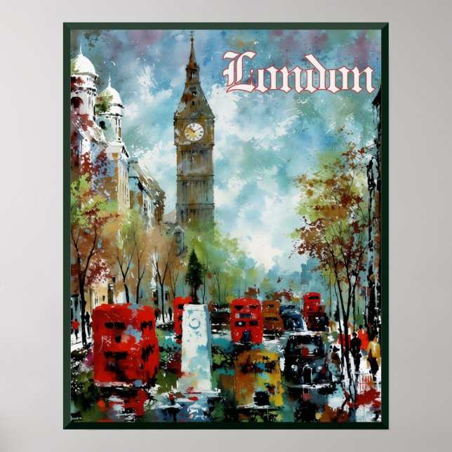London researaffisch poster (Framsidan)