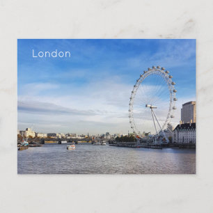 London - River Thames Helg Vykort