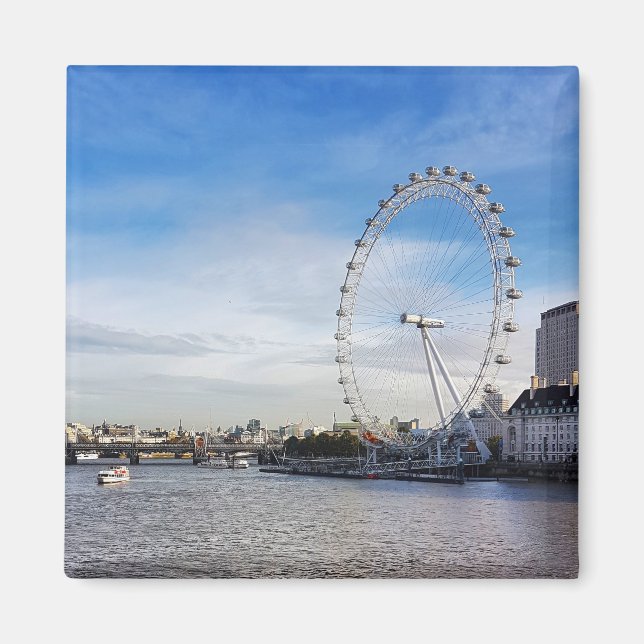 London - River Thames Magnet (Framsidan)