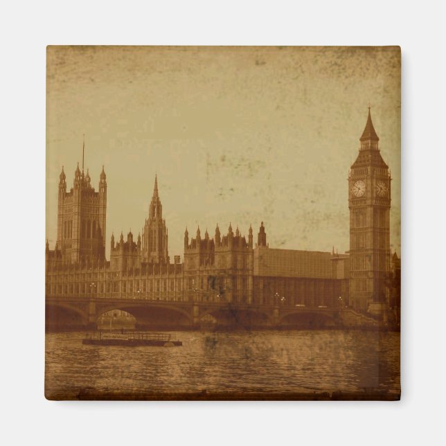 London River Thames Magnet (Framsidan)