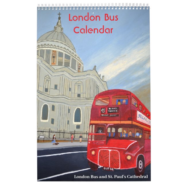 London Röd Buss Kalender  (Omslag)