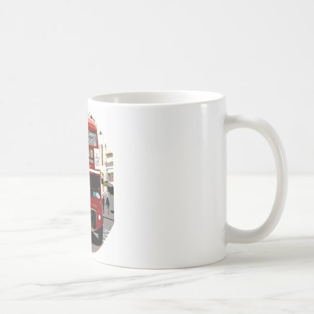 London röda bussRoutemaster bussar Kaffemugg (Höger)