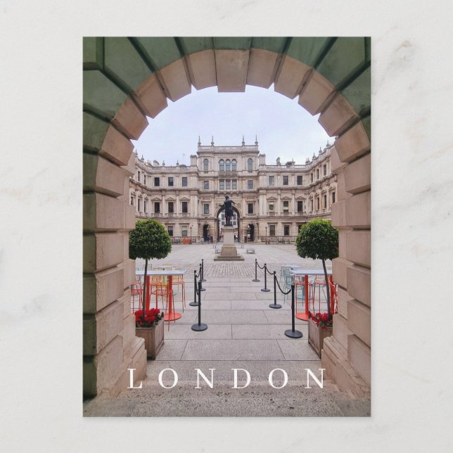 London Royal Academy vykort (Framsida)