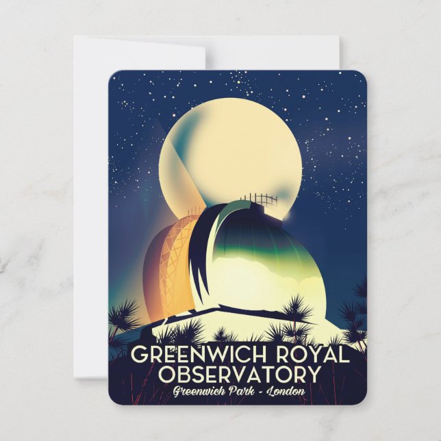 London Royal Observatory Greenwich (Framsida)