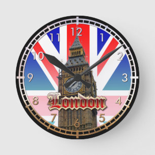 London Rund Klocka