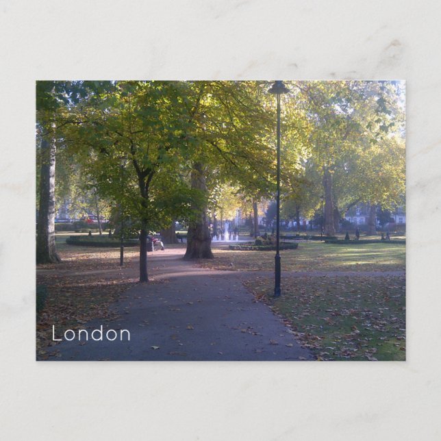 London - Russell Square Helg Vykort (Framsida)
