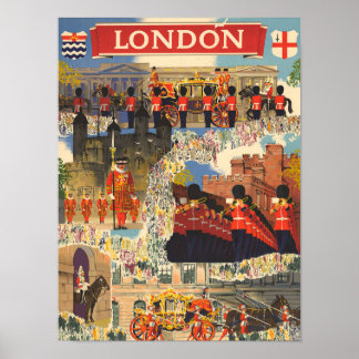London Sightsee - Förenade kungariket Poster