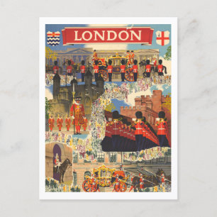 London sightseeing - Storbritannien Vykort