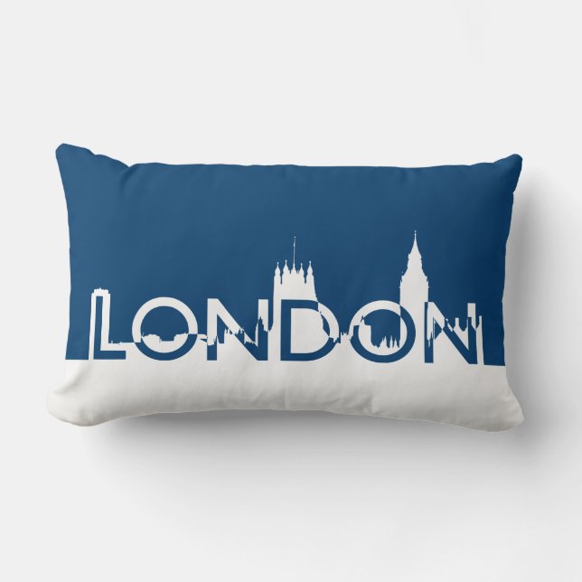 London silhouette lumbarkudde (Framsida)