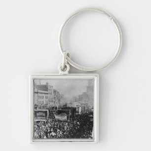 London skeppsdockastrejka, 1889 fyrkantig silverfärgad nyckelring