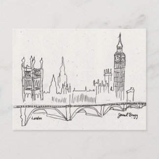 London Sketch Vykort