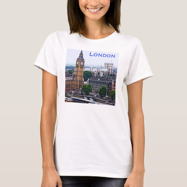 London skjorta tee shirt (Framsida)