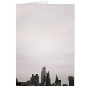 London Skyline Hälsningskort